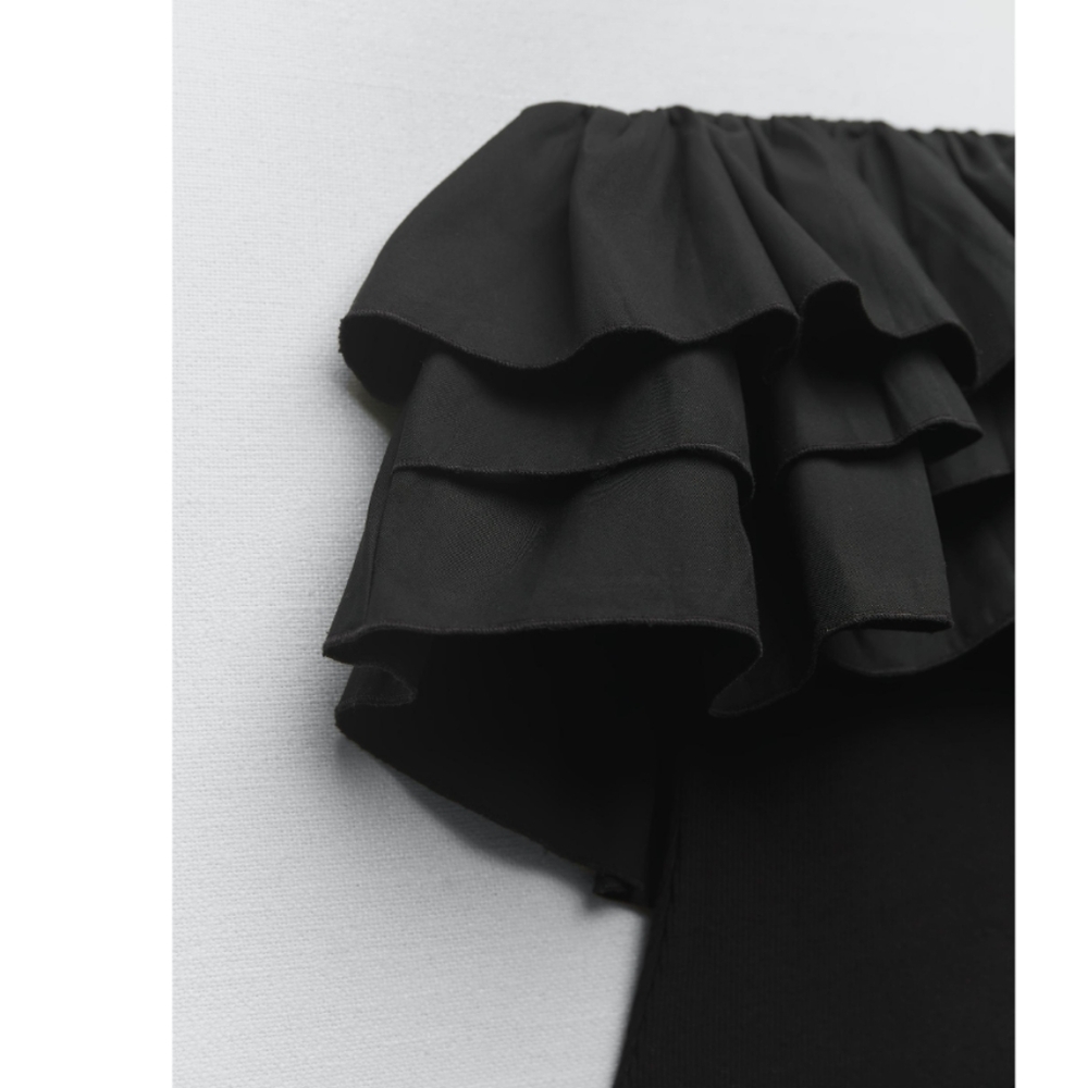 Zara Ruffle Bodysuit - Picture 8 of 10